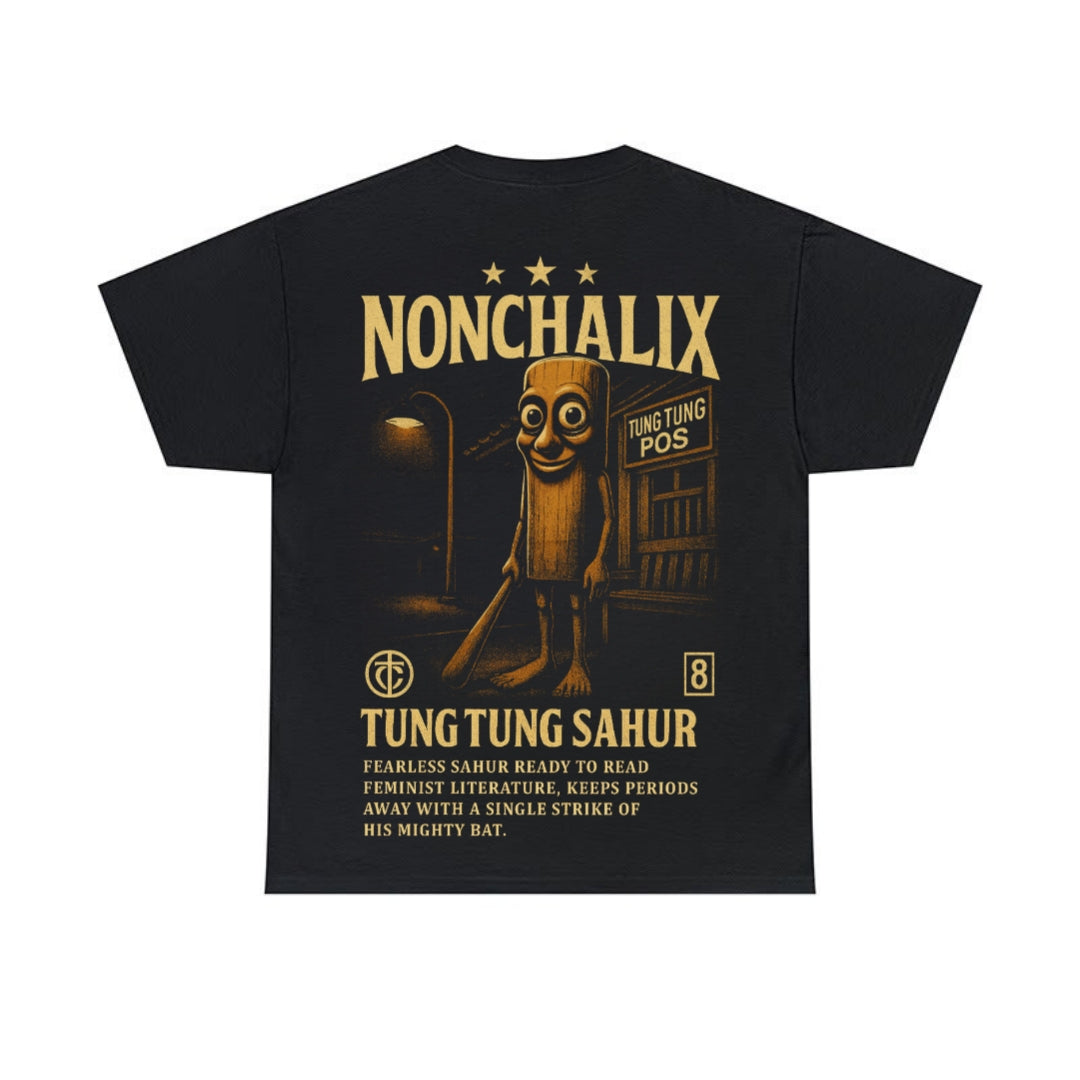 Tung Tung Sahur Oversized Tee